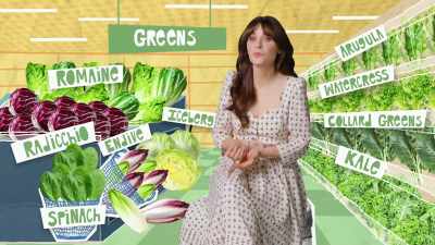 That's like spending
hours putting together
the perfect outfit - What Am I Eating? With Zooey Deschanel