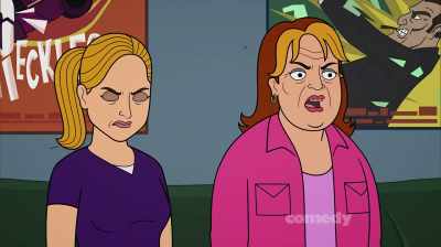 - That's marriage, all right.
- Now what do we do? - Corner Gas Animated