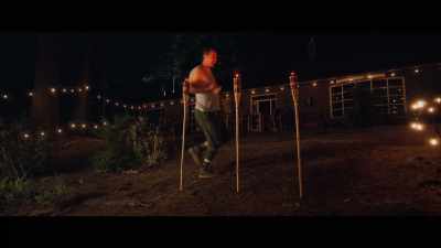 That's me. [laughing]
[men booing] - Buddy Games