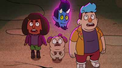 That's his name. That's Cuddles. - Dead End: Paranormal Park