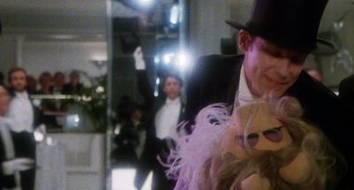 That's my new receptionist dancing out there - The Great Muppet Caper