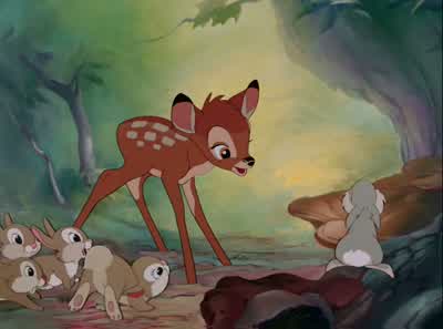 Bird bird birdBirdNo that's not a birdThat's a butterflyButterflyButterButterflyNo that's a flowerFlower lt's prettyPrettyFlowerMeThat's not a flowerHe's a little That's all rightHe can call me a flower if he wants tol don't mindPretty Pretty flowerGosh - Bambi