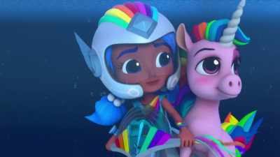 That's not your eyes, silly!
It is getting darker! - Rainbow Rangers