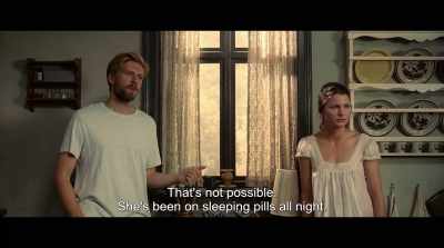 That's not possible.
She's been on sleeping pills all night. - Lake of Death