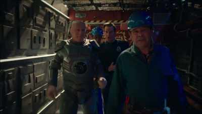 That's not strictly true.
In fact, we passed one yesterday. - Red Dwarf: The Promised Land