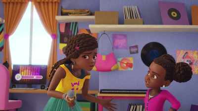 That's not true.
You gonna believe her or me? - LEGO Friends: Girls on a Mission