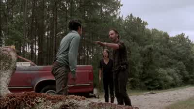 That's not why we went back. - The Walking Dead