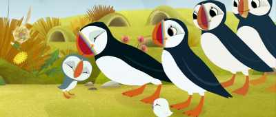 That's okay Papa,
I'm a big Puffin. - Puffin Rock and the New Friends