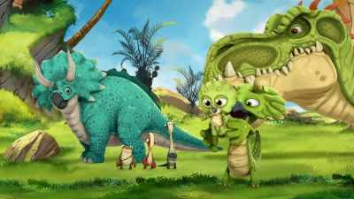 That's okay with us! Right, Tory-Saury? - Gigantosaurus