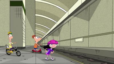 That's one big
bowling ball, Bob. - Phineas and Ferb