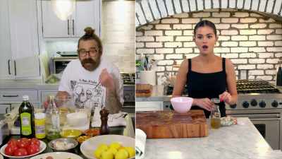 That's one for, like, flour, baking soda, things like that. - Selena + Chef