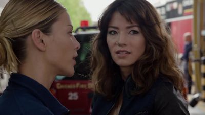 That's my partner, Gabby.
This is Devon. - Chicago Fire
