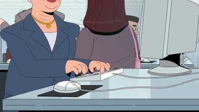 That's Payroll,
this is Accounts Receivable, - Carol & the End of the World