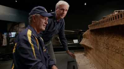 That's pretty much
what it looked like to me - Titanic: 20 Years Later with James Cameron