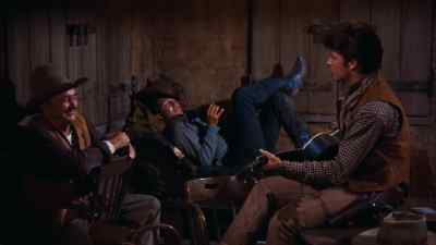 That's real pretty. Go on, play some more. - Rio Bravo