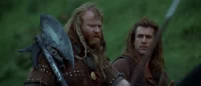 What the hell are the Irish doing fighting with the EnglishI wouldn't worry about them Didn't I tell you beforeIt's my islandHamish ride ahead to Edinburgh and assemble the councilOrder it AyeYour island My island Yup - Braveheart