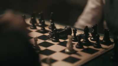 That's right, child.
When you lose the queen that way… - The Queen's Gambit