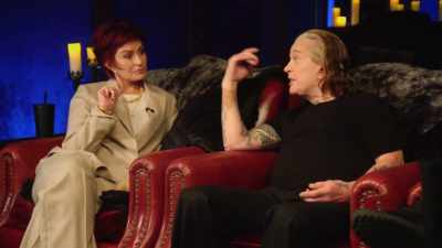 That's right.
If he was a ghostologist - The Osbournes Want to Believe