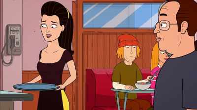 That's right.
It's new, it's different, - Corner Gas Animated