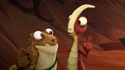 That's right, Mazu.
You got to partner with the greatest! - Gigantosaurus
