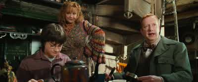 That's right.Now, take your Floo powder. - Harry Potter and the Chamber of Secrets