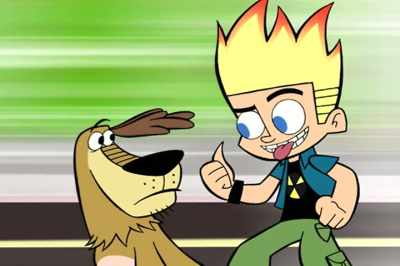 That's right.
Run, I mean, surf away! - Johnny Test