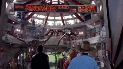 That's right!
The original ending was T. rex-less. - The Movies That Made Us
