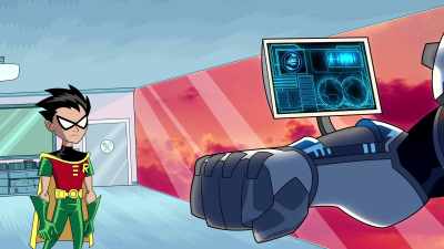That's right, the wavelengths
match our frequency, not theirs. - Teen Titans Go! Vs  Teen Titans