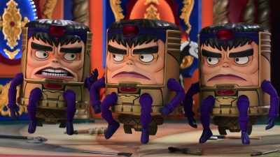 ‐ That's right.
These robots might have, like, - Marvel's M.O.D.O.K.