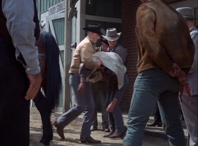 That's Sam Hicks,
a man who works for
the Virginian. - The Virginian