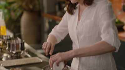 That's to say, a poached
egg on garlicky yoghurt - Nigella: At My Table