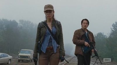 That's where she died. - The Walking Dead
