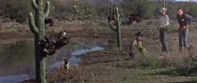 That's some shootin',
huh, Danny? - Arizona Raiders