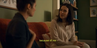 That's so strange.
It's not because of me? - Accused