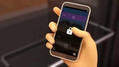 ‐ That's strange.
‐ (Phone alert) - Miraculous World: New York, United HeroeZ