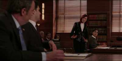 That's sweet, complimenting
me for being clever. - The Good Fight