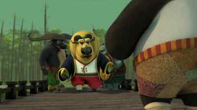 That's the boss' doll now!
Give it back. - Kung Fu Panda: Legends of Awesomeness