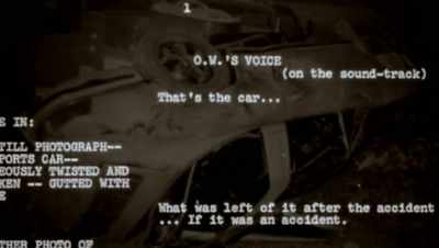 "That's the car, - A Final Cut for Orson: 40 Years in the Making