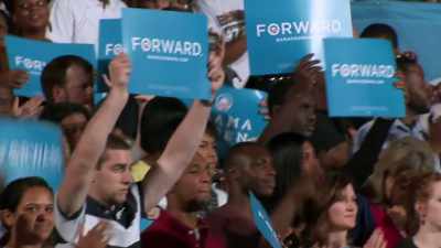 That's the choice
in this election - Obama: In Pursuit of a More Perfect Union