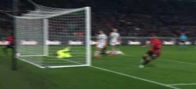 That's the decisive moment,
surely - Football Must Go On