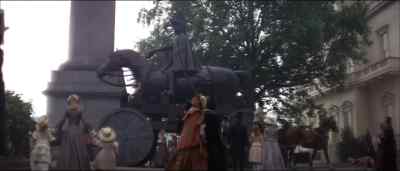 That's the Duke of Wellington's statue. - The Charge of the Light Brigade