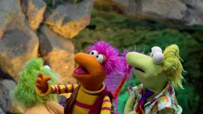 That's the old Wembley.
Take a look at that guy up there. - Fraggle Rock: Back to the Rock