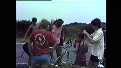 That's. the only accident
I had on the trip. - Shadow of a Wheel