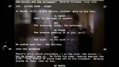 That's
the only time I've ever seen - Pennywise: The Story of IT