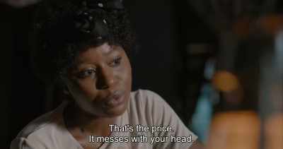 That's the price.
It messes with your head. - Swallow