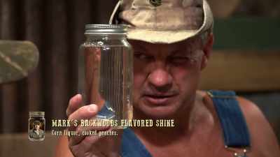 That's the romance.
Let's get to tasting
some liquor. - Moonshiners: Master Distiller