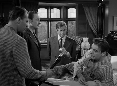 That's the stick I killed the wolf with - The Wolf Man