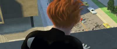 Huh? No! Did you see that? That's the way to do it. -That's old school. -Yeah. No school like the ol - The Incredibles