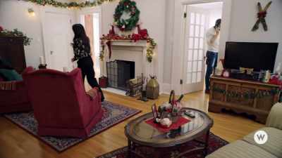 That's the whole point
of the kitchen design - We Wish You a Married Christmas