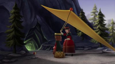 THAT'S THE WOMBEAST CAVE
RIGHT THERE. - Sofia the First